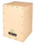 NINO Percussion (Meinl) Better Life Series Cajon Natural - Natúr színű standard cajon NINO952  kép, fotó
