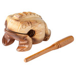 Meinl NINO Percussion (Meinl) Guiro - Wood Frog Large (Fa béka - nagy méretű) NINO515NT KÉSZLETEN! kép, fotó